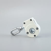 Retractable Awning Gearbox Hand Crank for Outdoor Canopies, Aluminum Alloy Head
