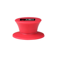 Silicone Pot Lid Handle with Stainless Steel Top Bead, Heat-Insulated Wooden Knob for Kitchen Cookware
