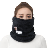 Plush Fleece Neck Warmer for Men and Women, Thickened Thermal Neck Gaiter for Winter Outdoor Activities