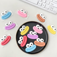Funny Sausage Mouth Soft Glue Sticker for Phone Case DIY & Refrigerator Decoration
