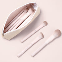 Peach Blossom Professional Makeup Brush Set for Eyeshadow, Blush, Contour, and Concealer