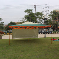 Outdoor Camping Tarp Shelter with UV Protection and Rainproof Coating, Aluminum Alloy Poles