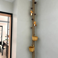 Decorative Hemp Rope Kit for Gas Pipes & Drain Hoses, DIY Cover for Kitchen & Balcony