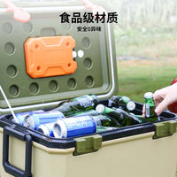 36L Outdoor Camping Cooler Box Multi-functional Food Grade Car Picnic Food Beverage Ice Cold Storage Refrigerator