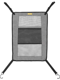 Car Seat Mesh Organizer and Barrier Net for Kids, Dogs, and Pets - Front and Rear Seat Divider