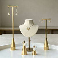 Premium Mannequin Necklace Display Stand Jewelry Organizer for Storefronts