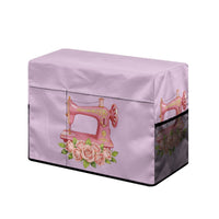 Sewing Machine Dust Cover with Storage Pockets, Universal Fit for Most Standard Sewing Machines