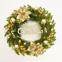 Christmas Artificial Tinsel Wreath for Holiday Decor