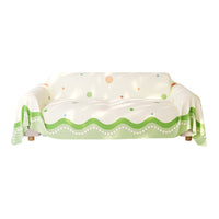 Dopamine Cool-Touch Ice Silk Sofa Cover for Summer, Anti-Scratch Cat-Friendly Sofa Throw