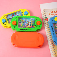 Retro Water Ring Toss Game Machine Toy for Kids, Stress Relief Handheld Console