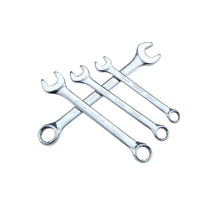 Double-Ended Combination Wrench Set, Mirror Polished, for Auto Repair and Hardware