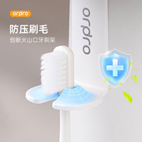 Under-Cabinet Toothbrush Holder with Drainage, Wall-Mounted Organizer for Bathroom