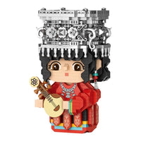 LOZ Mini Building Blocks Ethnic Girl Figure Set for Adults