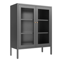 Nordic Iron Art Sideboard Cabinet for Living Room, Kitchen, Balcony - Storage and Display for Dining Ware and Wine