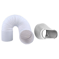 Portable AC Exhaust Hose - Flexible & Extendable Air Conditioner Vent Tube