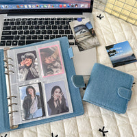 Korean Style A5 3-Ring Binder Album Cover / Refill Pages for Photos & Notebooks