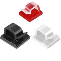 Self-Adhesive R-Type Cable Clips for Wire Management