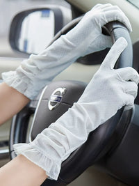 Women's Summer UV Protection Driving & Cycling Gloves with Touchscreen