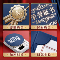 Premium A4 Certificate Holder for Awards, Diplomas, and Training Documents