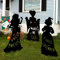 Halloween Metal Scarecrow Garden Stake Outdoor Yard Decoration