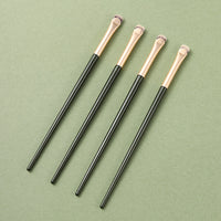 Crescent Moon Detail Eyeliner Eyeshadow Brush for Lower Lash Line