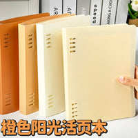 B5/A5 Hardcover Loose-Leaf Notebook with Detachable Rings