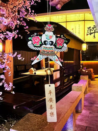 Weifang Traditional Mini Kite Wind Chime Pendant for Festival Decor & Photography Prop