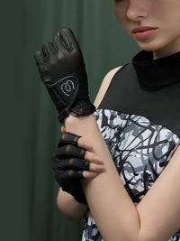 MG Women's Golf Gloves Fingerless Sun Protection Non-Slip Breathable for Summer Outdoor Sports