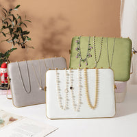Velvet Jewelry Display Stand for Rings, Necklaces, Bracelets, and Pendants