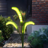 Solar LED Foxtail Reed Landscape Ground Plug Light for Outdoor Garden Decoration