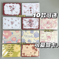 Ins Style Greeting Cards with Envelopes, Birthday & Celebration Message Cards, 20-Pack