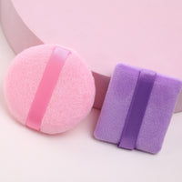Velvet Loose Powder Puff for Face Makeup Setting, Round Soft Fluffy Foundation Applicator