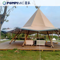 Large Tipi Tent for Glamping, Events, and Hospitality