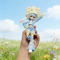 BJD Doll Clothes Set for 17-19 cm OB11 Dolls, Mushroom-Themed Outfit