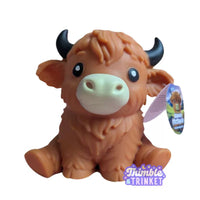 Highland Cow Soft Squeeze Toy Stress Relief Fidget Toy