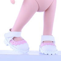 24cm Potato Doll Shoes - Leather, Canvas, Board, and German Trainer Styles