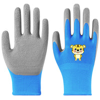 Kids' Puncture-Resistant Gardening & Pet Handling Gloves for Ages 3-12