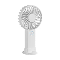Mini Handheld Portable USB Rechargeable Fan with Long Battery Life and Strong Airflow for Desk and Office