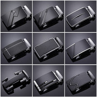 Men's 3.5cm Alloy Automatic Buckle for Casual and Business Belts