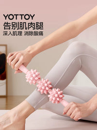 Muscle Roller Stick for Deep Tissue Massage, Leg and Body Massage Roller for Fitness, Yoga, and Recovery