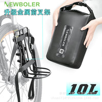 10L Waterproof Bicycle Front Fork Bag for Road & Mountain Bikes