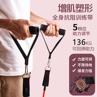 Resistance Band Set for Chest and Arm Training, Home Workout Elastic Pull Rope