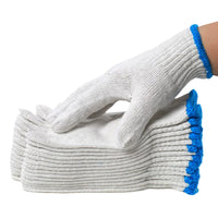 Cotton Yarn/Nylon Work Gloves for Industrial Protection, Anti-slip & Wear-resistant