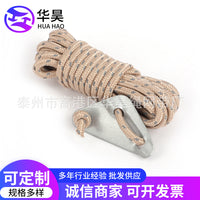 6mm Reflective Guy Line for Camping Tents and Tarps, High-Visibility Wind Rope for Night Safety and Bundling