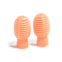 SOLO Drumstick Silicone Mute Tips for Practice, Electronic Drum Pad Accessory, 2-Pack