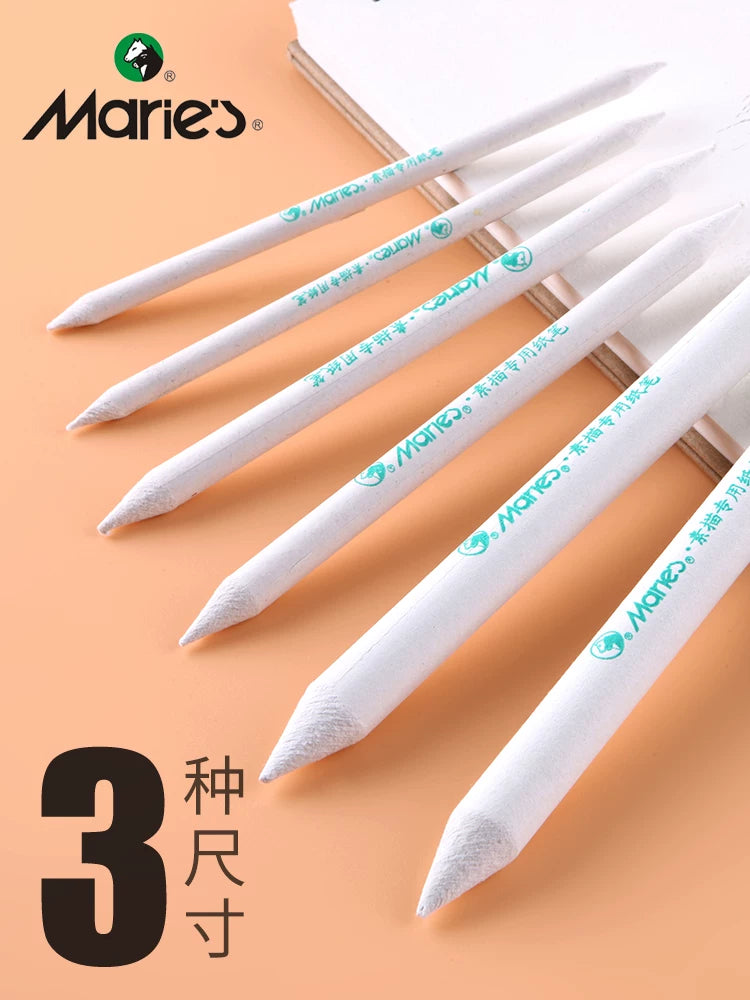 Maries C6823 Sketch Paper Blending Stumps Set for Artists and Students