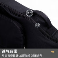 Waterproof Acoustic Electric Guitar Gig Bag with 20mm Padding, Double Shoulder Straps