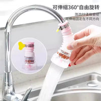 Faucet Aerator Splash Filter with Maifan Stone for Kitchen and Bathroom