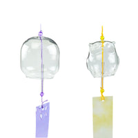 DIY Mosaic Glass Wind Chime Kit with Rhinestones, Edo-Style Creative Gift for Crafting and Decoration