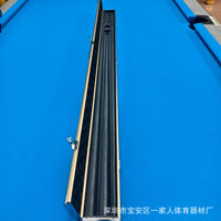 New Three-Slot Billiard Cue Aluminum Alloy Case for Jump/Break Cues, Waterproof and Wear-Resistant